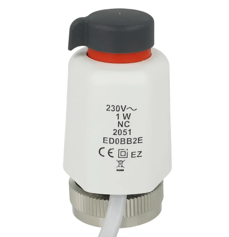 SilverTec® Thermische Servomotor NC 230V Zonemotor - Afbeelding 2