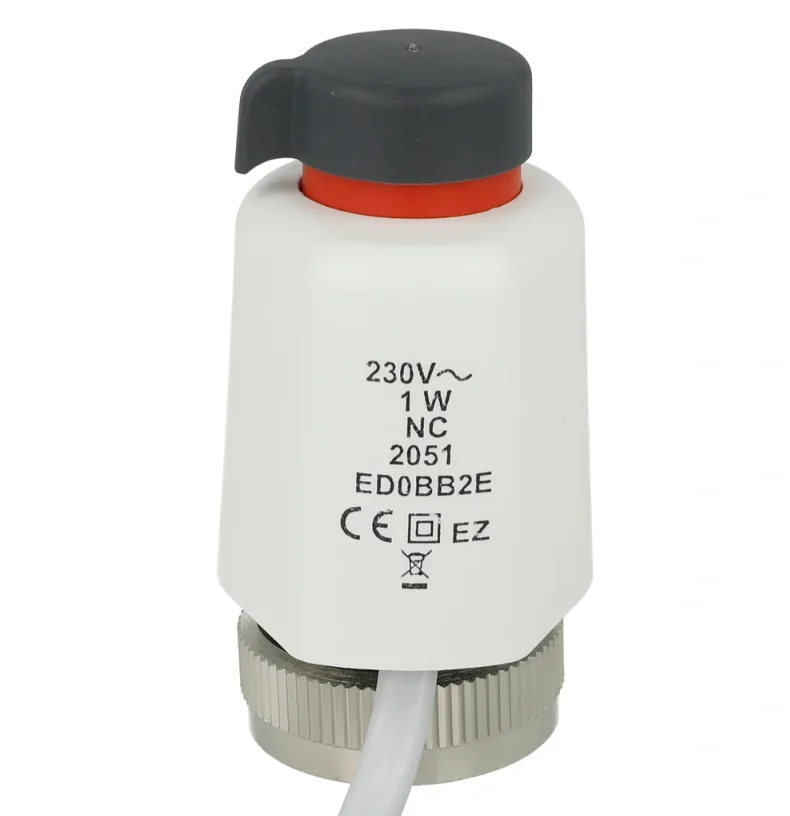 SilverTec® Thermische Servomotor NC 230V Zonemotor - Afbeelding 2