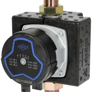 SilverTec solar circulatiepomp DN20 met 130 mm inbouwlengte en PWM-regeling