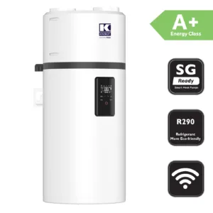 Kwikot HP150M8 Warmtepompboiler 150 liter Energielabel A+ R290